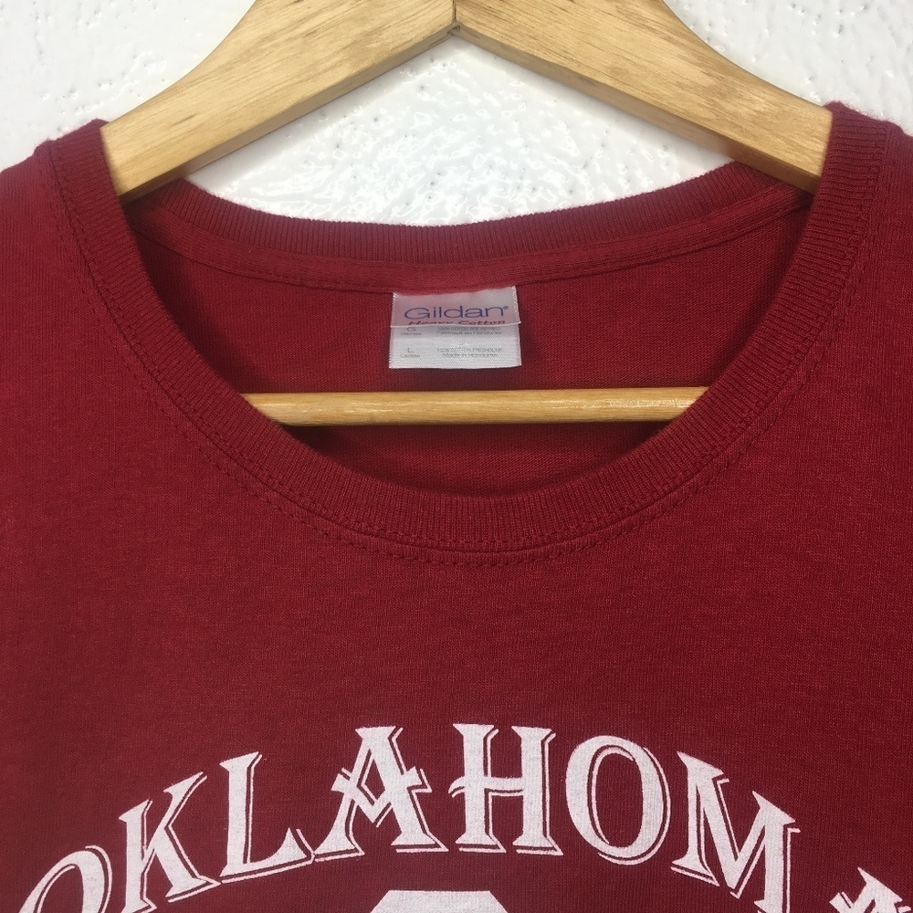 GILDAN Oklahoma OU Top Tee - Picture 4 of 6